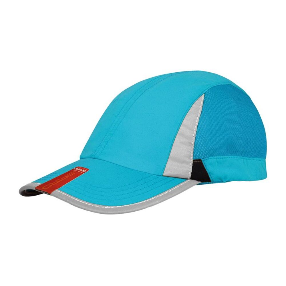 Result Headwear Spiro Sport Cap / Aqua/Black